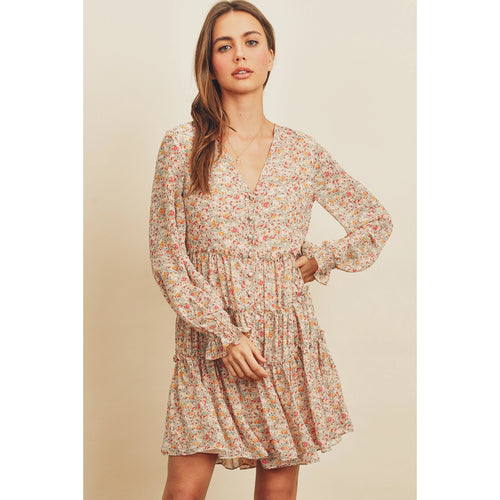 Maisy Button Dress